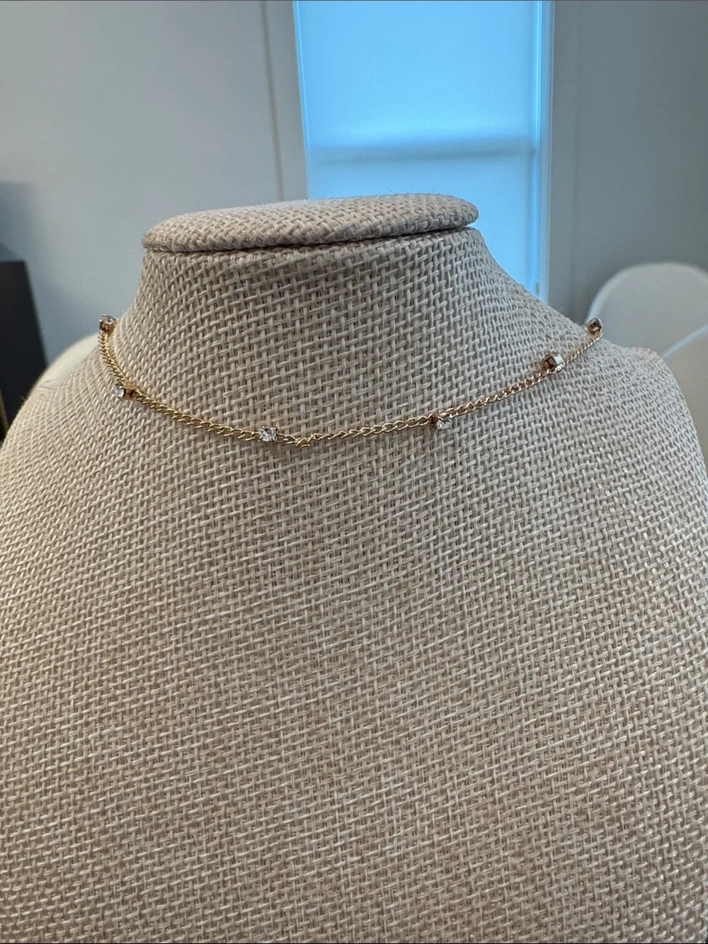 Gold Station Bead Necklace - Women's Jewelry